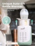 10-in-1 Grownsy Nutri Bottle Warmer with Innovative Auto-Lift Feature, Fast Baby Bottle Warmer with Night Light, Retain