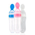 Generic Silicone Squeeze Feeding Spoons - Baby Food Maker & Feeder - Safe & Convenient Feeding Solutions for Kids