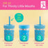 10oz 4 Pack Elk and Friends Stainless Steel Kids + Toddler Drinking Cups | The Original Mason Jar with Sleeves + Lids |