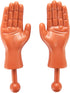 DR DINGUS Tiny Hands (1 Pair, Dark Tone) - Mini Puppet Toy Hands for TikTok Videos & Family Fun