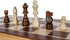 Portable Wooden Chess Set for Adults and Kids, 15" Board with Pieces & Drawstring Bag