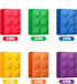 YOTNUS 18 Pcs Building Block Party-Favor Gift Bags, Small Gift Bags with Handles for Birthday Party Decoration Supplies