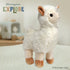 Bearington Alma Plush Stuffed Animal Llama - 10 inches