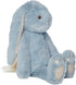 12" Manhattan Toy River The Blue & Light Apricot Snuggle Bunnies Stuffed Animal with Embroidered Accents