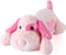meowtastic Pink Dog Weighted Stuffed Animals - 22 Inch 4.5 Pounds Weighted
