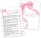 Baby Traditions Around The World Shower Game, 25 Ready-to-Play Pink Bow Cards
