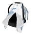 Hcpwzrf Swimming Blue Turtle Baby Car Seat Cover & Nursing Cover - Breathable