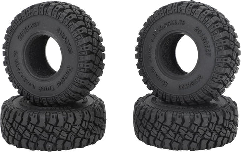 1.0 Tires-2.28in*0.94in RC Crawling Tires, All Terrain Large Tyre for 1/18 TRX4M 1/24 SCX24 AX24 FCX24 RC Crawler