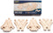 maxim enterprise, inc. Short Curved Switch Track, Wooden Train Tracks Compatible with