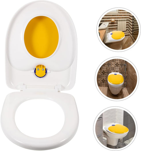 Mipcase Boy Girl U-shaped Potty Training Seat Boy Girl Toilet Training Seat Easy to Install Lightweight Suitable