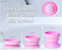 Tubby cup TubbyCup Toddler Bath Rinse Cup Easy Hair Rinsing Without Tears, Suction Base Sticks to Tub, Soft Collapsible