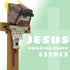 Set Religious Jesus on The Cross Building Blocks - Crucifixion Scene Christian Gift for Adults & Kids, Home Decor