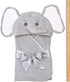 24" 24" Bearington Baby Lil' Spout Elephant Hooded Bath Towel, x
