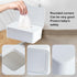 QBXMY7 2Pcs Diaper Wipes Dispenser, Refillable Wipe Container, Wipe Container with Sealing Design Lid, Keep Wipes