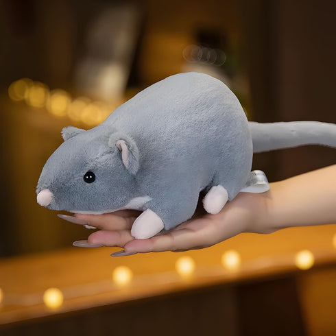 Bakalizoo 11.8'' Stuffed Plush Mouse Dolls, Cute Soft Animals Plushie Pranks Spoof Stuff Toys, Gifts for Kids, Child