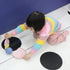 Kids Cleaning Toy Set, Mini Child Broom, Mop and Dustpan, 6pcs Little Housekeeping Helper Set for Toddler Age 1-5 (Pink)