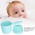 ViaGasaFamido 2 Detachable Baby Shampoo Rinse Cup with Different Pour Spouts for Washing Hair and Protecting Kids' Face