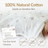 Coperta 100% Newborn Swaddle Sack, IHDI Certified, Calms Startle Reflex, Cotton Wearable Blanket, Newborn Essentials