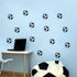 43 Pcs Soccer Stickers - Kids Soccer Ball Stickers Decals for Kids Room, Football Wall Decal Sticker Vinyl Art