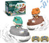 Mamikidlike Set, Playset, 6 8-12 Dinosaur Remote Control Car Toys Dino RC Race Vehicles Electronic Bump Pop Game, Cool