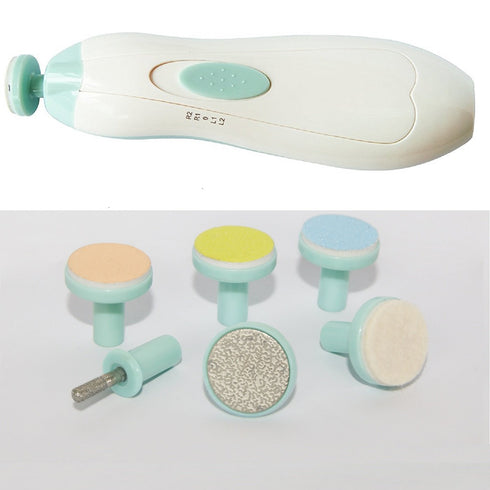 Jaybva Trimmer Baby Nail File Electric Nail - Safe Baby Nail Clippers Cutter for Newborn Children Toddlers Kids