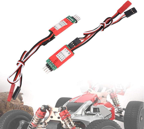 RC Lights Controller, Third Channel Control Switch Receiver Cord for Model Car Lights, Spare Parts