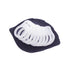 Dummy 10pcs Soft Silicone Adapter Rings Baby Pacifier Clips Holders for Button Style Soother Teething Ring (White)