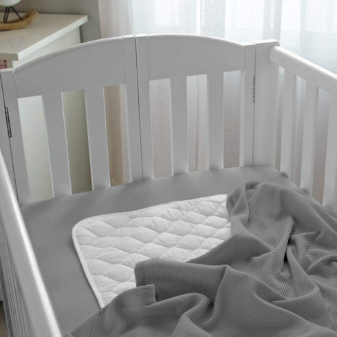TL Care 100% Cotton Thermal Waffle Swaddle Blanket - Soft, Breathable & Stretchy, Gray, 30" x 40"