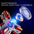 Fidget Spinners, Metal Finger Hand Spinner Toys with Luminous Light for Stress Relief