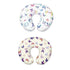 Goronwyfloyd 2 Multi Colorful Butterfly Nursing Pillow Cover for Baby Boy Girl Pieces Newborn U-Shaped Breastfeeding