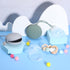 4 Set 2 2 Nuanchu Pieces Pacifier Holder Case Silicone Portable Pacifier Case Cover Pouch for Diaper Bag
