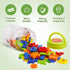 RAEQKS Magnetic Letters Numbers Alphabet ABC Colorful 123 Refrigerator Magnets for Preschool Learning Toy Set