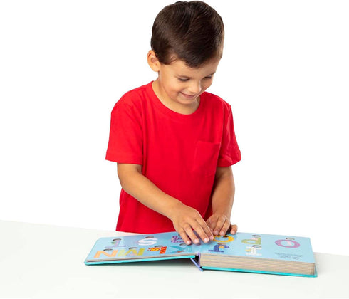 Melissa & Doug Poke-a-Dot Children's Book, Alphabet Eye Spy Board Book with Buttons to Pop, FSC Certified