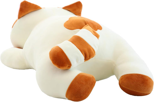 elfishgo 21.7" Cat Big Plush Hugging Pillow, Super Soft Kitten Kitty Stuffed Animals Toy Gifts for Kids, Girls, Bed
