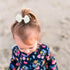 DRESHOW BQUBO Baby Girl Bows and Headbands, Soft Nylon Hairbands Elastics Handmade Girls Flower Hair Accessories, 10