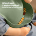 KeaBabies Silicone Bibs for Babies - 2-Pack Food-Grade Pure Silicone, Waterproof Toddler Bibs (Slate)