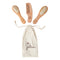 Infant Hair Brush and Comb Set for Newborns and Toddlers - Natural