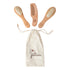Infant Hair Brush and Comb Set for Newborns and Toddlers - Natural