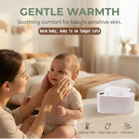 Generic Baby wet wipe heater, Reusable constant temperature wet wipe warmer,Home, Travel wet wipe heater, USB heated