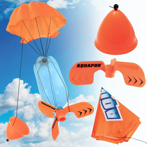 Original AquaPod Water Bottle Rocket Launcher, Ultimate Accessory Pack for Fun & Educational STEM Toy