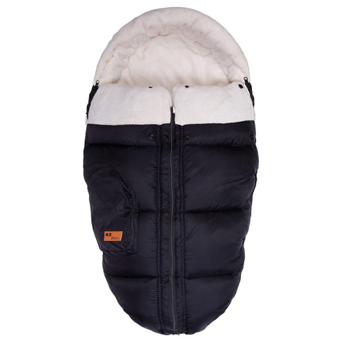 Stroller Footmuff, Winter Stroller Cover with Removable Front Panel, Adjustable Length Baby Blanket