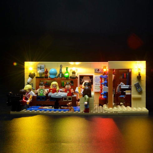 BRIKSMAX Big Bang Theory Led Lighting Kit - Compatible with Lego 21302 Building Blocks Model - Lego Set Not Included