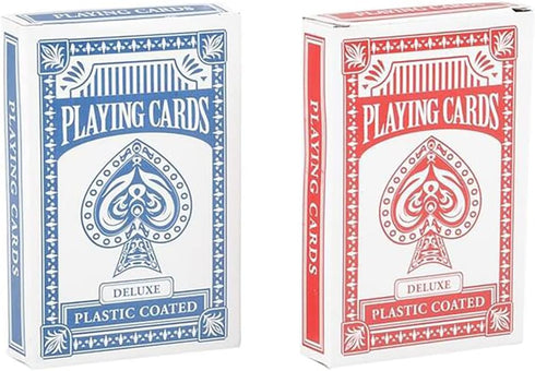 The Dreidel Company Playing Cards Deck, 2.25 Inch x 3.5 Inch (6-Pack)
