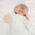 4PCS Set DRESHOW BQUBO Baby Swaddle Blankets for Girls, Newborn Accessories with Hat and Bow Headband with Hello World