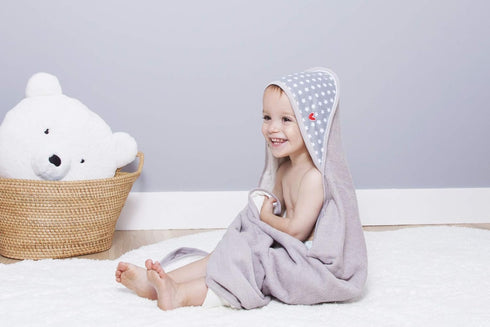 BabyToLove Extra Large Smart Baby Towel | Oversized Hooded Towel for Newborns & Toddlers | Soft & Thick Bath Wrap |