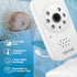 Axvue 2.8" 2 1000ft, 12 2-Way Video Baby Monitor, Slim Handheld, Non-Slip Design, Vertical Screen Monitor & Camera