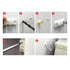 Qianly 6Pcs Furniture Anchors Furniture Anchor and Straps Compact Portable Wall Anchor Straps for TV Stands Bookcase