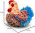 Douglas Henrietta Blue Lace Hen Plush Stuffed Animal Chicken