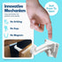 Upgraded Invisible Baby Proofing Cabinet Latch Locks - 10 Pack, No Drilling Required, Works with Most Cabinets