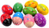 Easter Wooden Egg Shakers Maracas, 9 PCS for Party Favors and Classroom Supplies